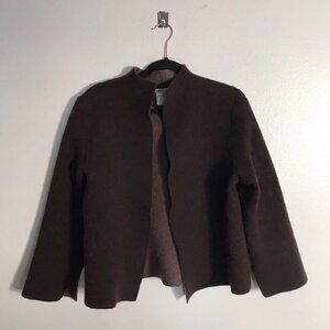 Jillian Jones Womens Brown Wool Longsleeve Sz M